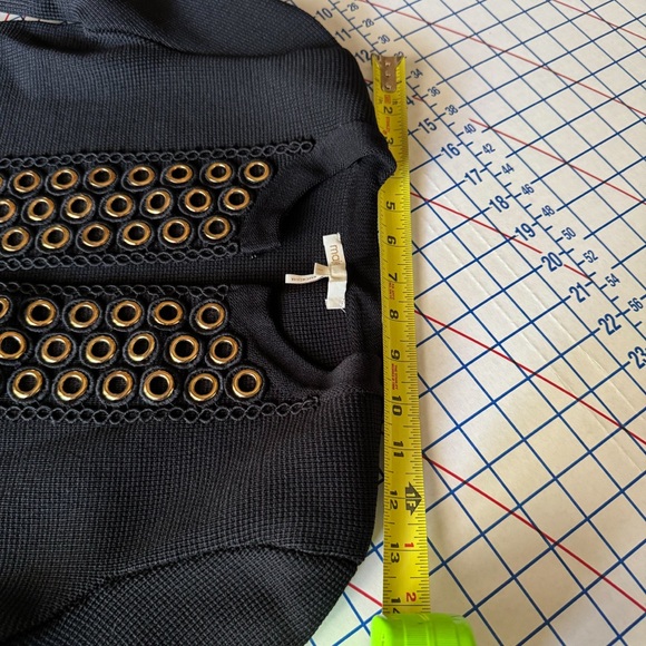 MAJE Music Knitted Black Cardigan Size 1 Small - Picture 10 of 10